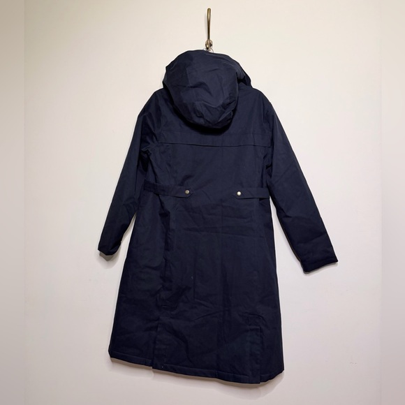 Barbour Bamburgh Waterproof Jacket Deep Navy Black Watch - Picture 4 of 5